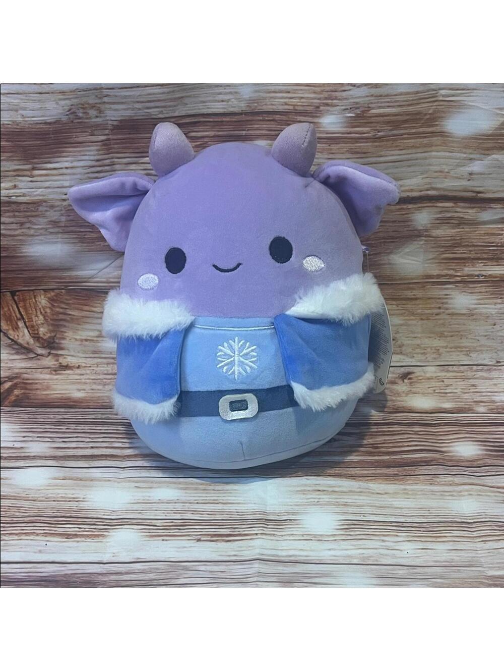 Squishmallows plush toy "Soupy the Purple Christmas Goblin